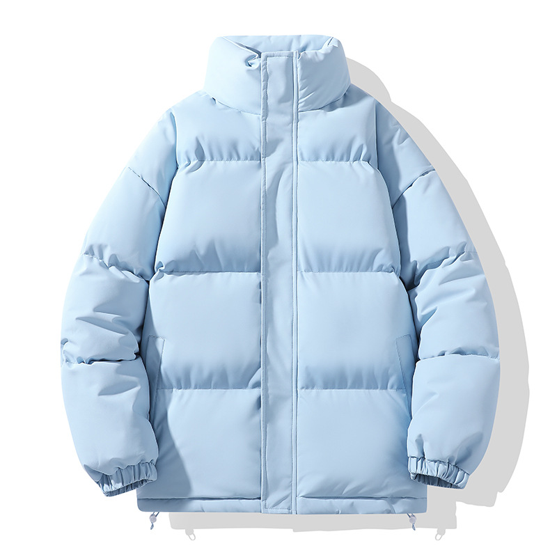 Men's Quilted Puffer Winter Jacket - Warm Casual Coat