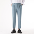 Men's Straight Fit Casual Pants - Modern Clean Look