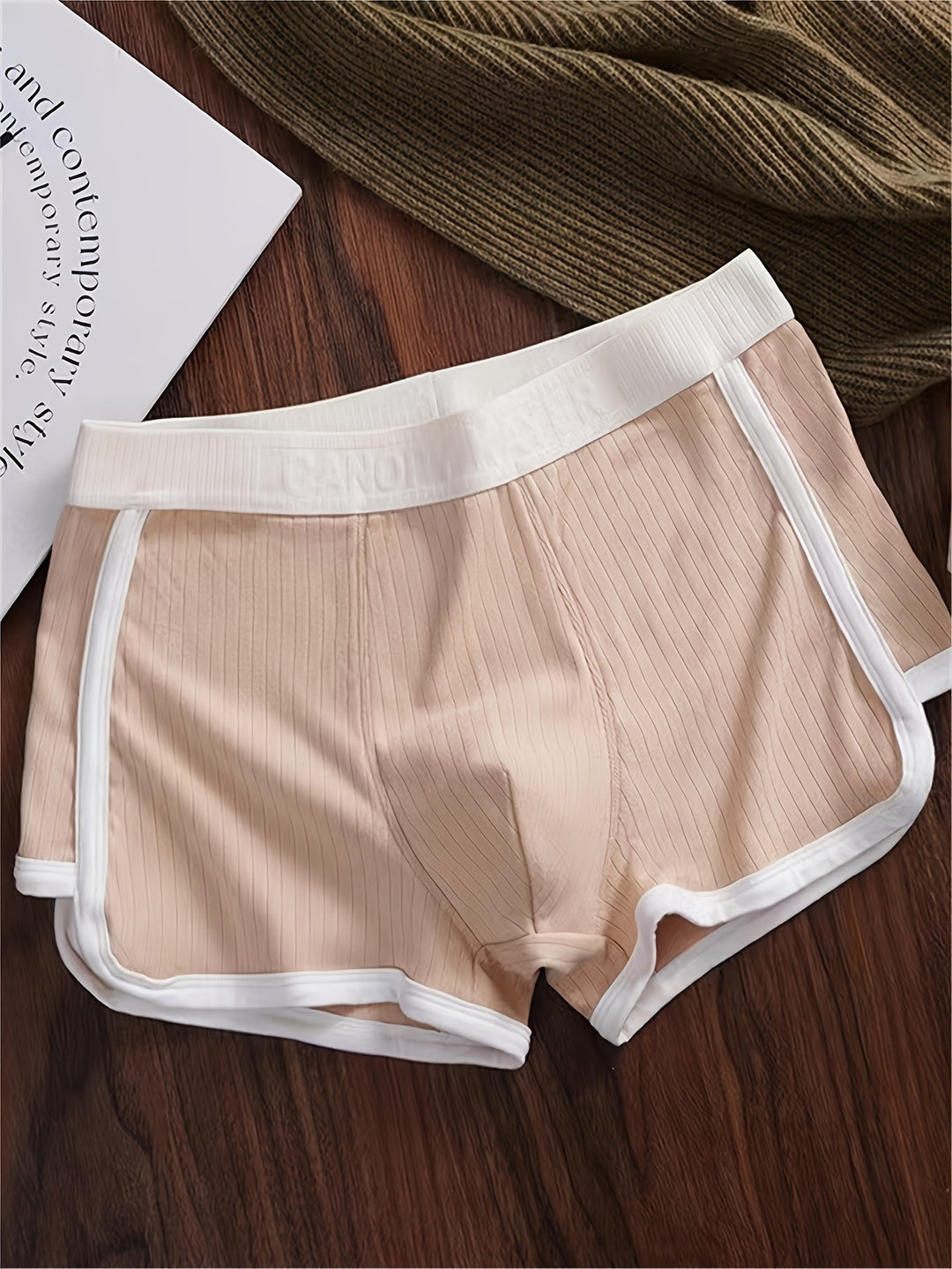 Men's Boxer Briefs 3-Pack - Breathable Stretch Polyester