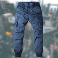 Men's Cargo Pants - Relaxed Fit with Drawstring