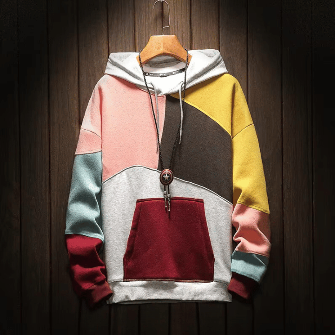 Men's Casual Hoodie with Comfortable Fit - Modern Style - Spring Tone