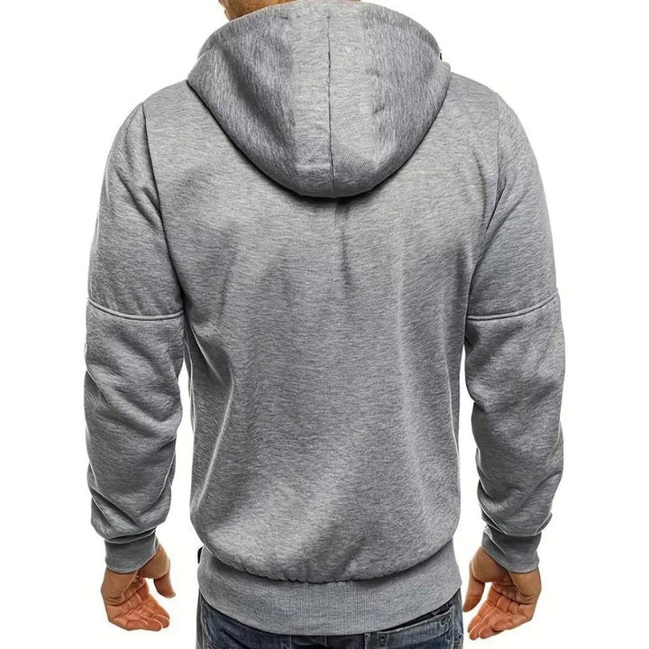 Men's Casual Hoodie with Warmth and Versatile Style