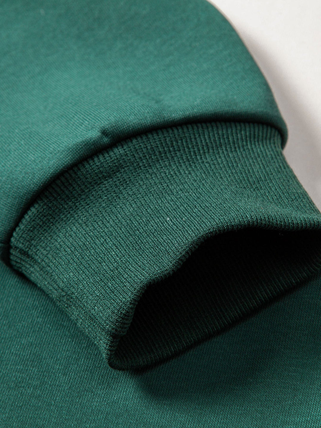 Men's Colour Block Quarter-Zip Sweatshirt - Relaxed Fit