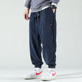 Men's Corduroy Cargo Pants - Relaxed Fit Classic