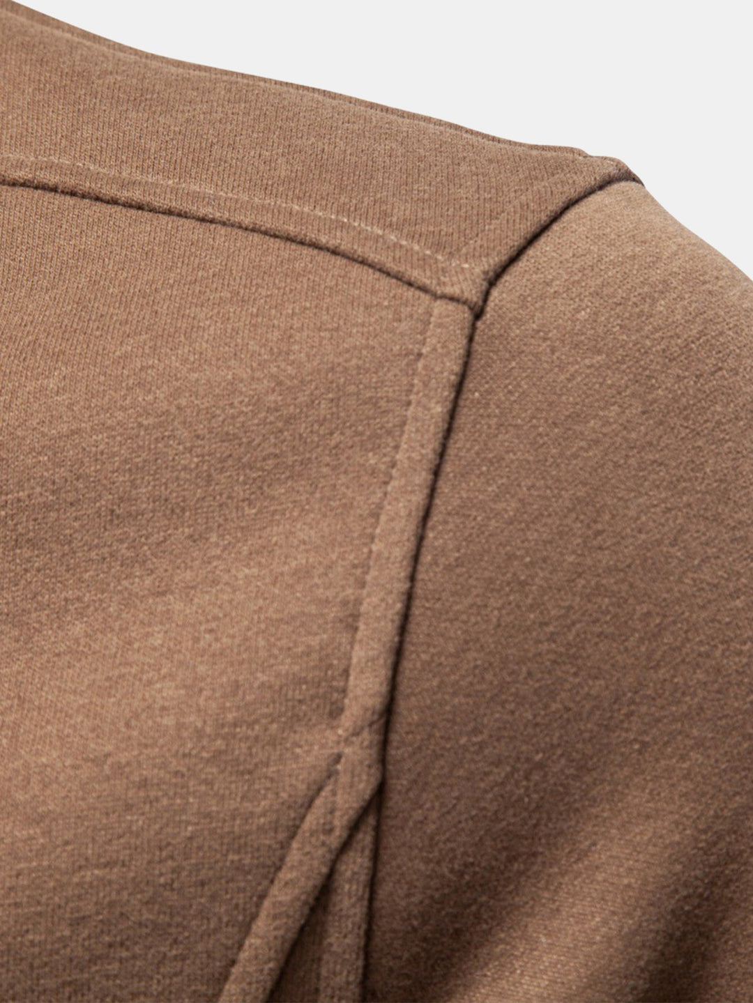 Men's Cotton Blend Quarter Zip Sweatshirt – Stand Collar Regular Fit
