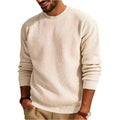 Men's Crew Neck Sweater - Classic Winter Knit