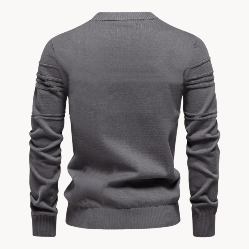 Men's Crew Neck Sweater - Warm Winter Essential