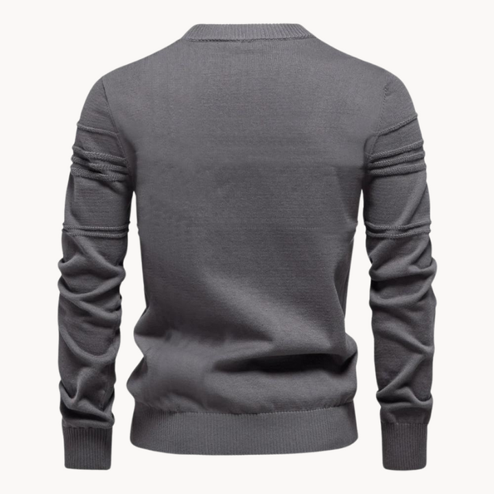 Men's Crew Neck Sweater - Warm Winter Essential