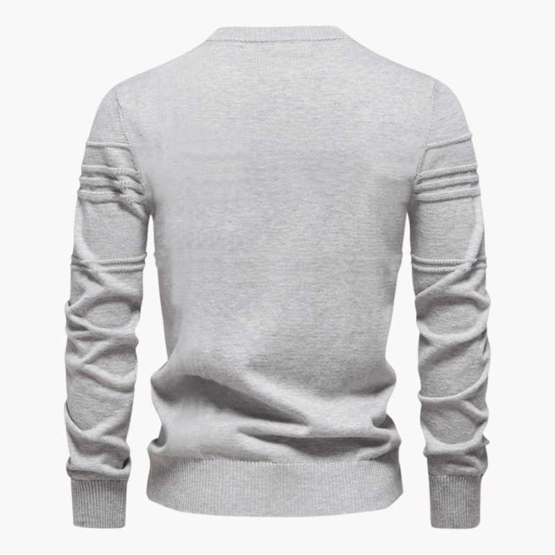 Men's Crew Neck Sweater - Warm Winter Essential