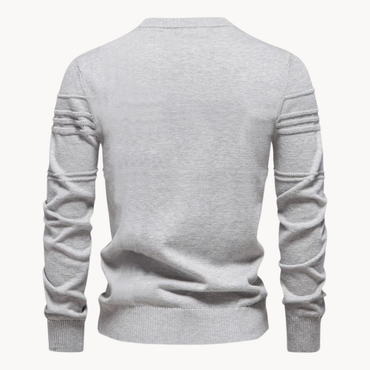 Men's Crew Neck Sweater - Warm Winter Essential