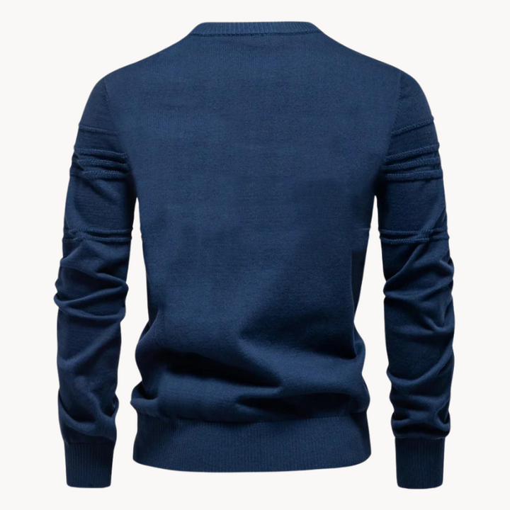 Men's Crew Neck Sweater - Warm Winter Essential