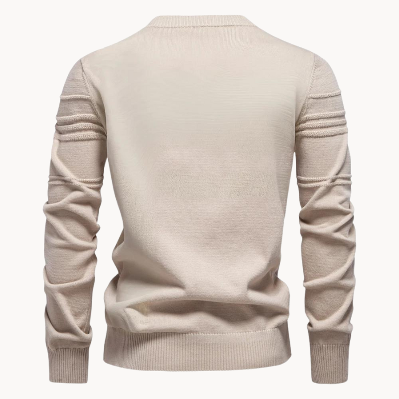 Men's Crew Neck Sweater - Warm Winter Essential