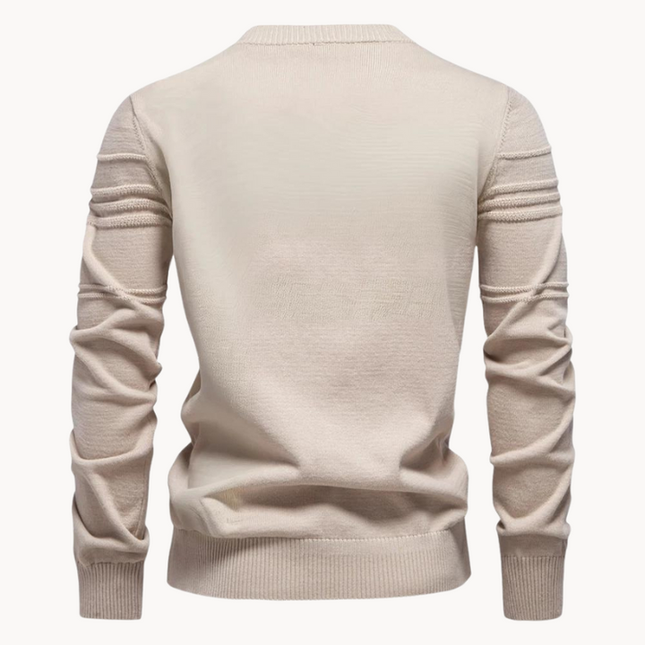 Men's Crew Neck Sweater - Warm Winter Essential