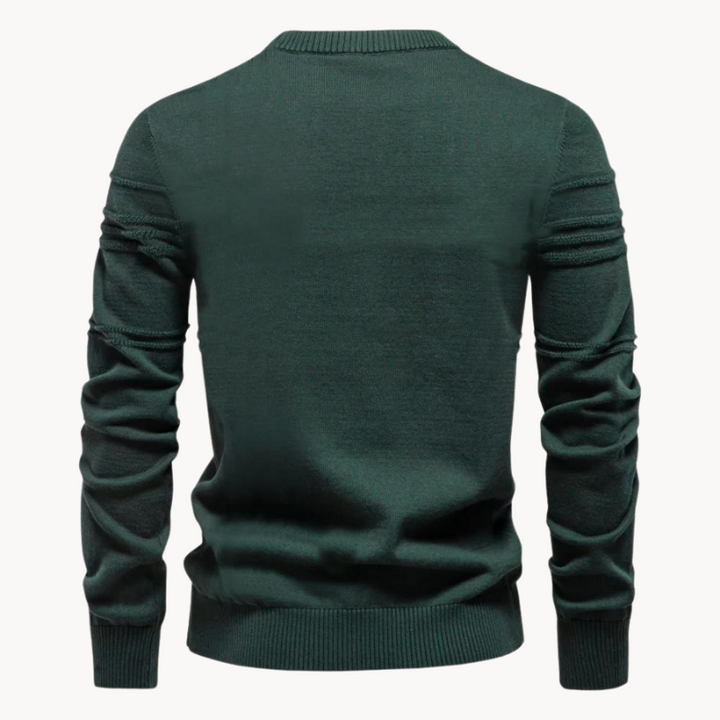 Men's Crew Neck Sweater - Warm Winter Essential