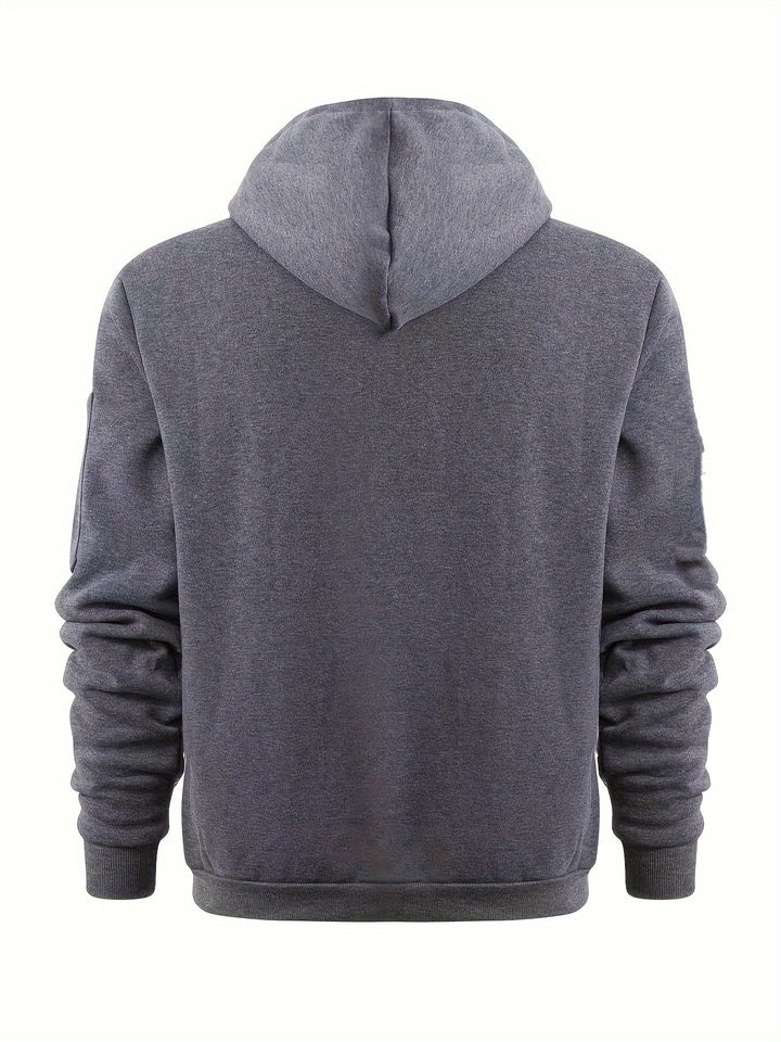 Men's Everyday Zip-Up Hoodie - Relaxed Fit