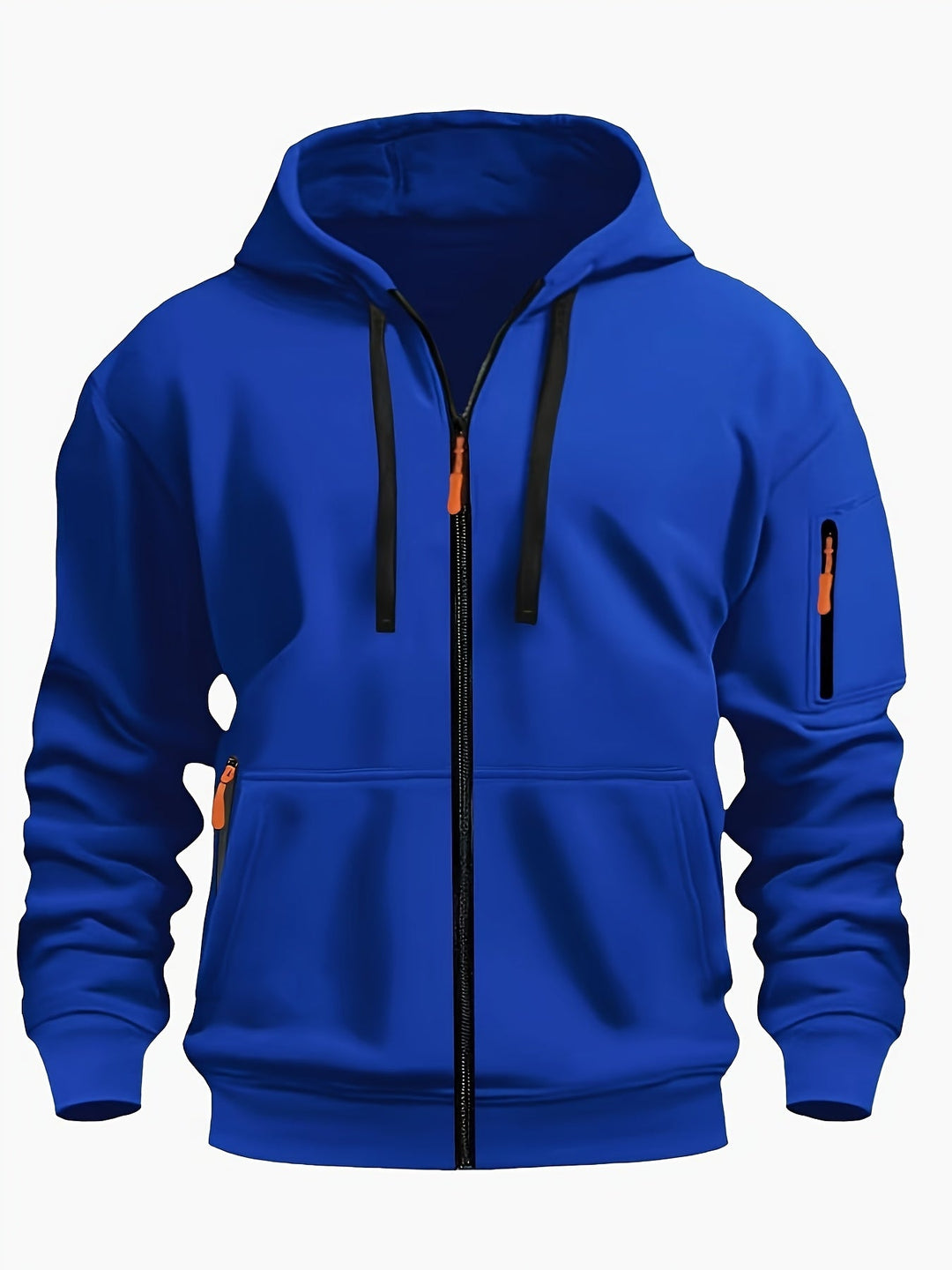 Men's Everyday Zip-Up Hoodie - Relaxed Fit