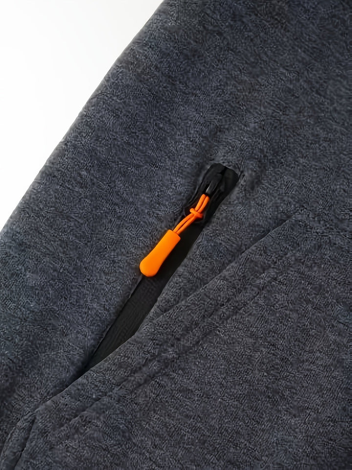 Men's Everyday Zip-Up Hoodie - Relaxed Fit