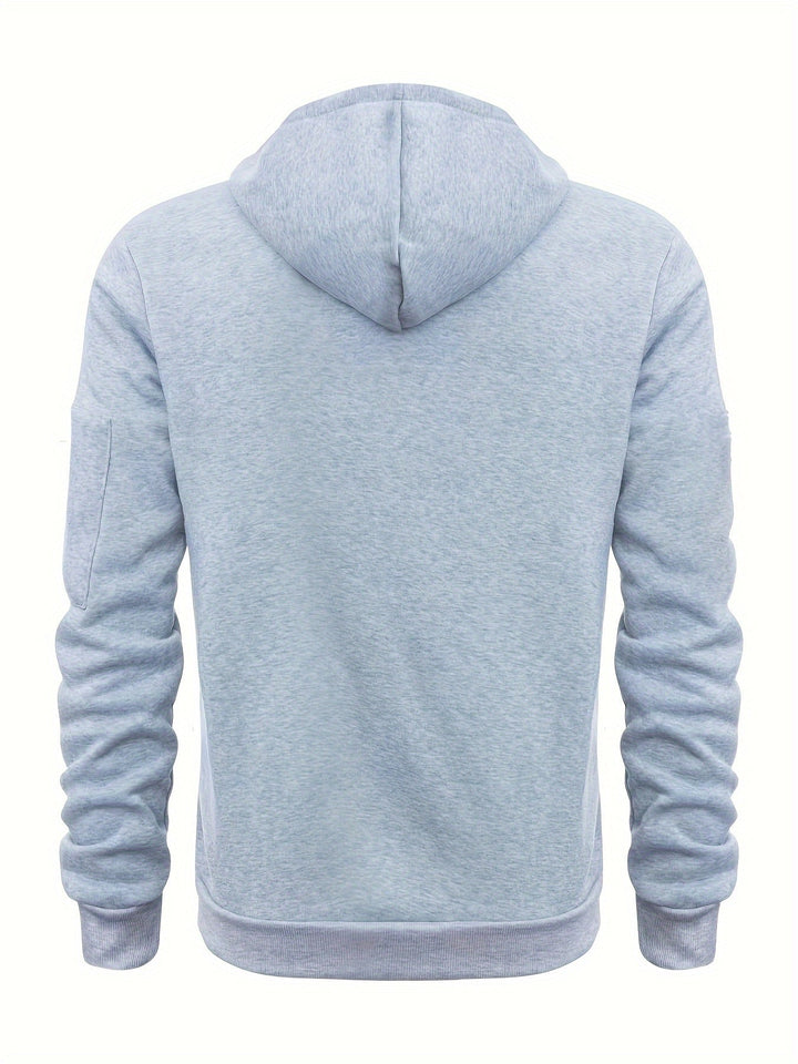 Men's Everyday Zip-Up Hoodie - Relaxed Fit