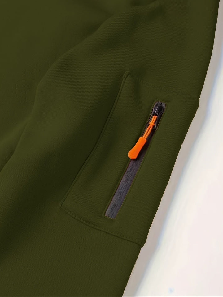 Men's Everyday Zip-Up Hoodie - Relaxed Fit