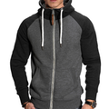 Men's Full-Zip Hoodie - Comfortable Casual Sportswear