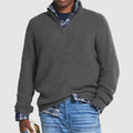 Men's Half-Zip Sweater - Modern Comfort Knit