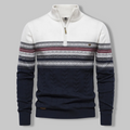 Men's Half-Zip Sweater - Refined Comfort & Timeless Style