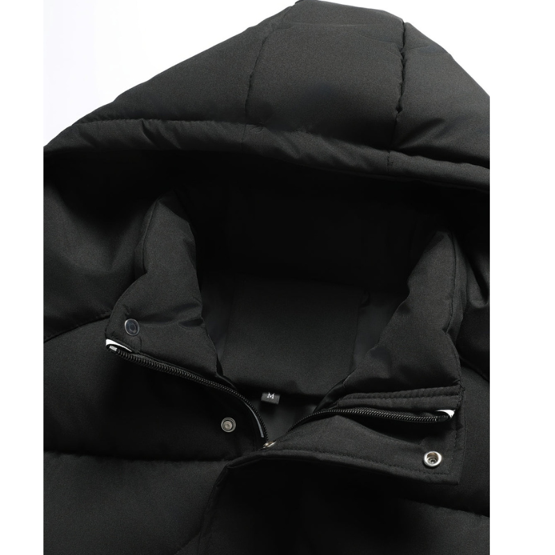 Men's Hooded Puffer Vest - Lightweight Winter Warmth