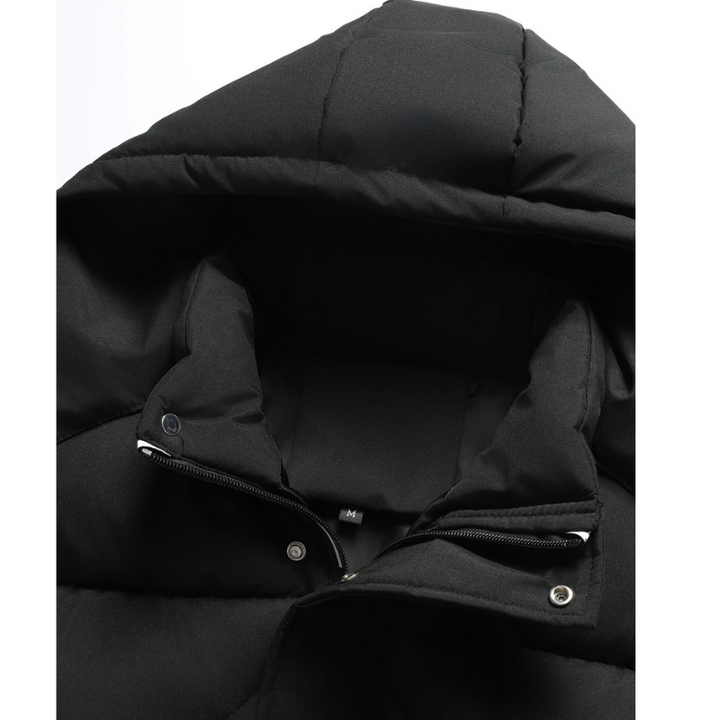 Men's Hooded Puffer Vest - Lightweight Winter Warmth