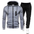 Men's Hoodie & Joggers Tracksuit - Warm Athletic Set