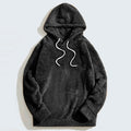 Men's Hoodie with Drawstring - Casual Comfort