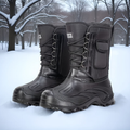 Men's Insulated Snow Boots - Waterproof Winter Hiking Shoes