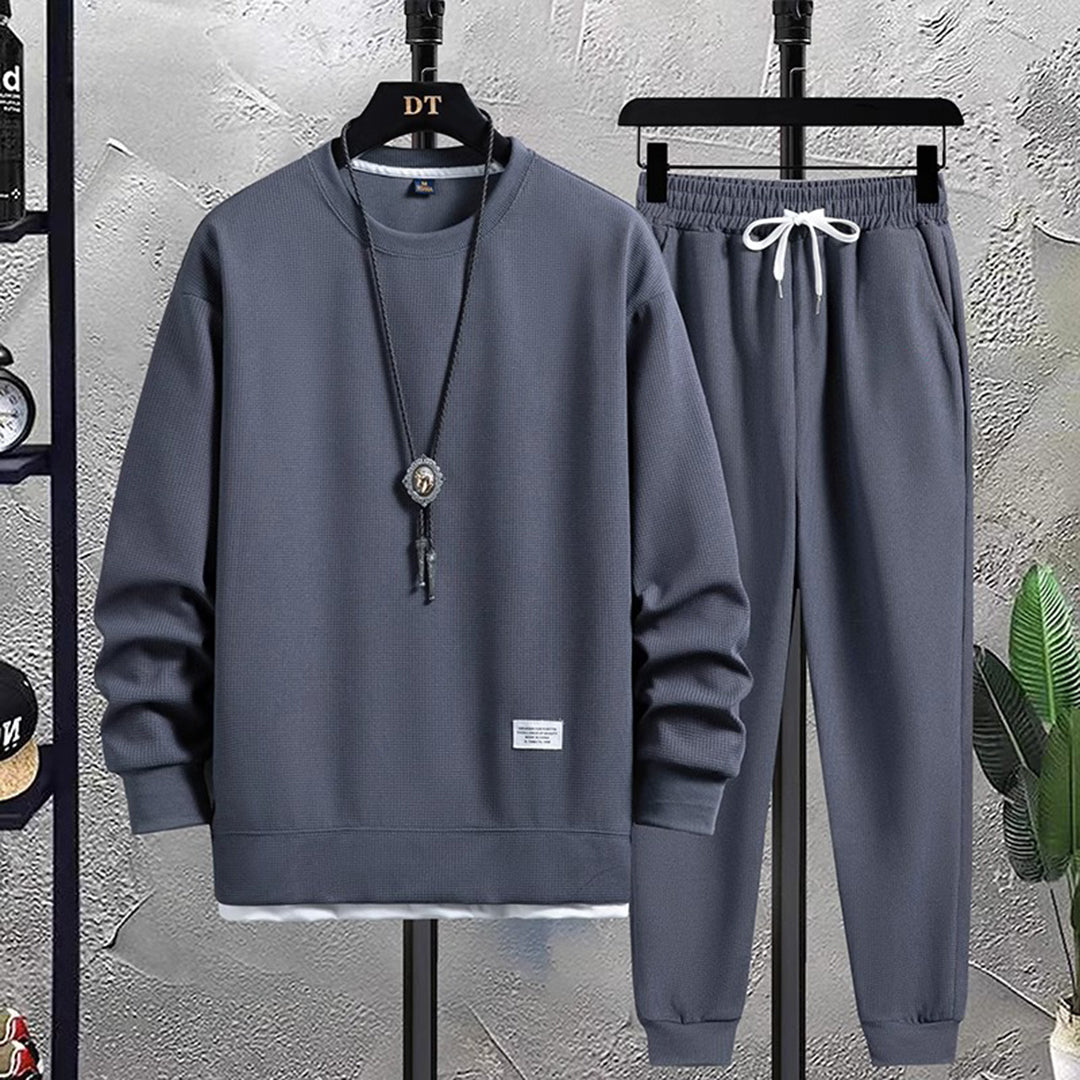 Men's Jogging Set - Comfortable Athletic Wear - Blue