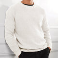 Men's Knit Crew Neck Sweater - Classic Comfort
