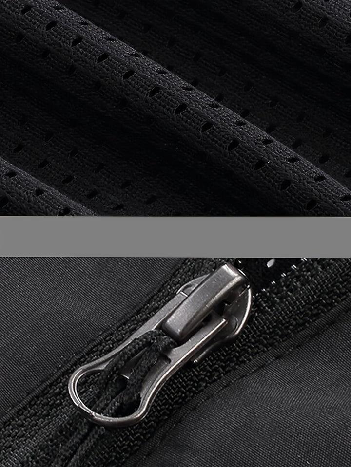 Men's Lightweight Windbreaker Jacket - Reflective & Breathable
