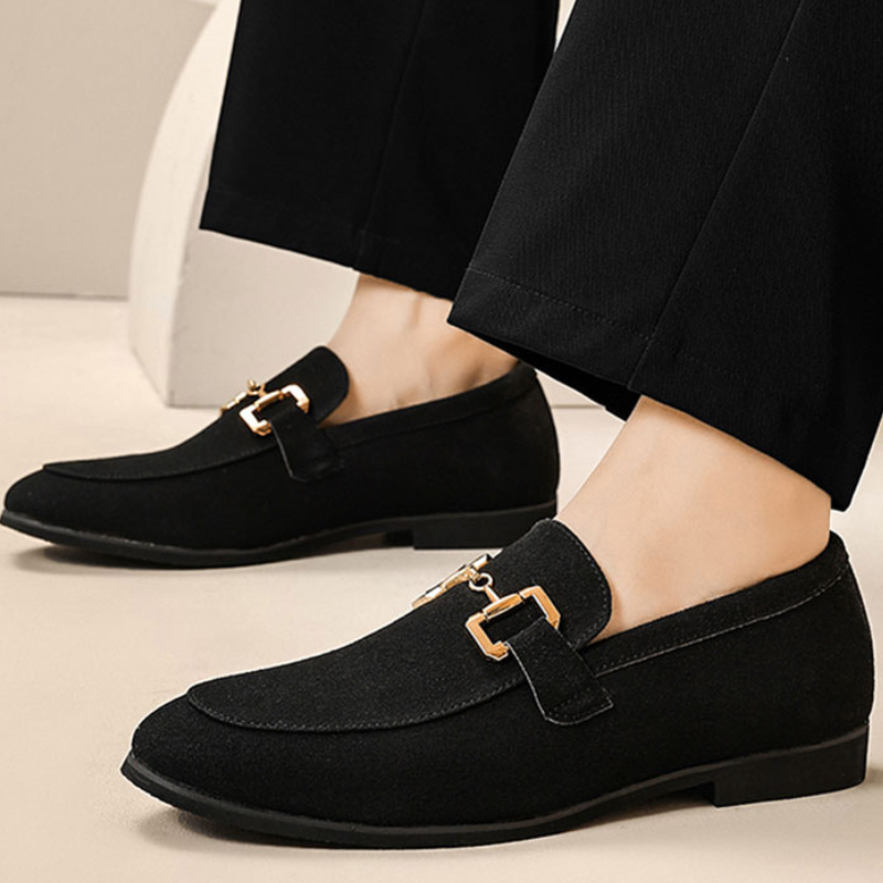 Men's Loafers - Elegant Slip-On Dress Shoes