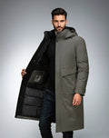 Men's Long Parka Winter Jacket - Warm & Stylish