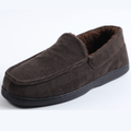 Men's Plaid Loafers with Slip-Resistant Sole
