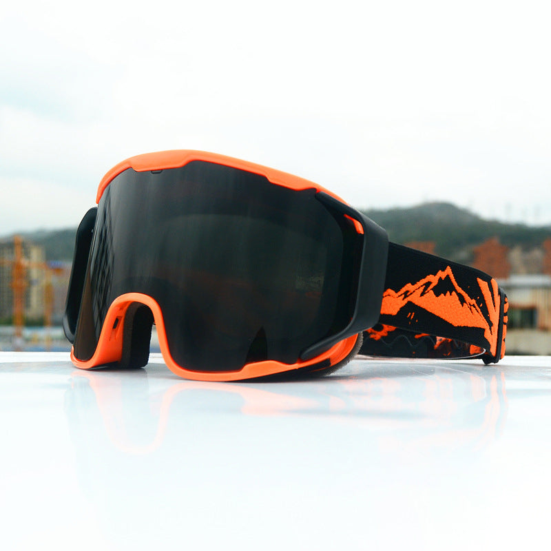Men's Polarized Motor & Ski Sunglasses - Lightweight UV400 - Orange