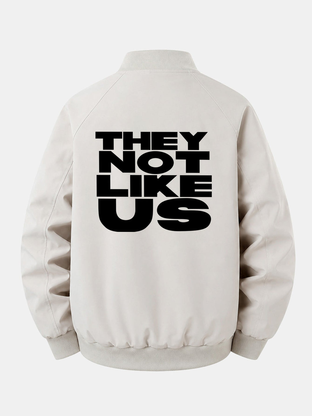 Men's Printed Zip Bomber Jacket – Relaxed Fit Streetwear
