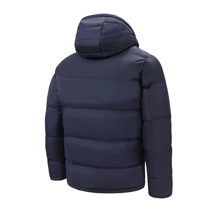 Men's Quilted Cotton Jacket - Modern Winter Style
