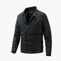 Men's Quilted Winter Jacket - Windproof Warmth