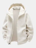 Men's Reversible Corduroy Hooded Jacket – Relaxed Fit Winter Outerwear