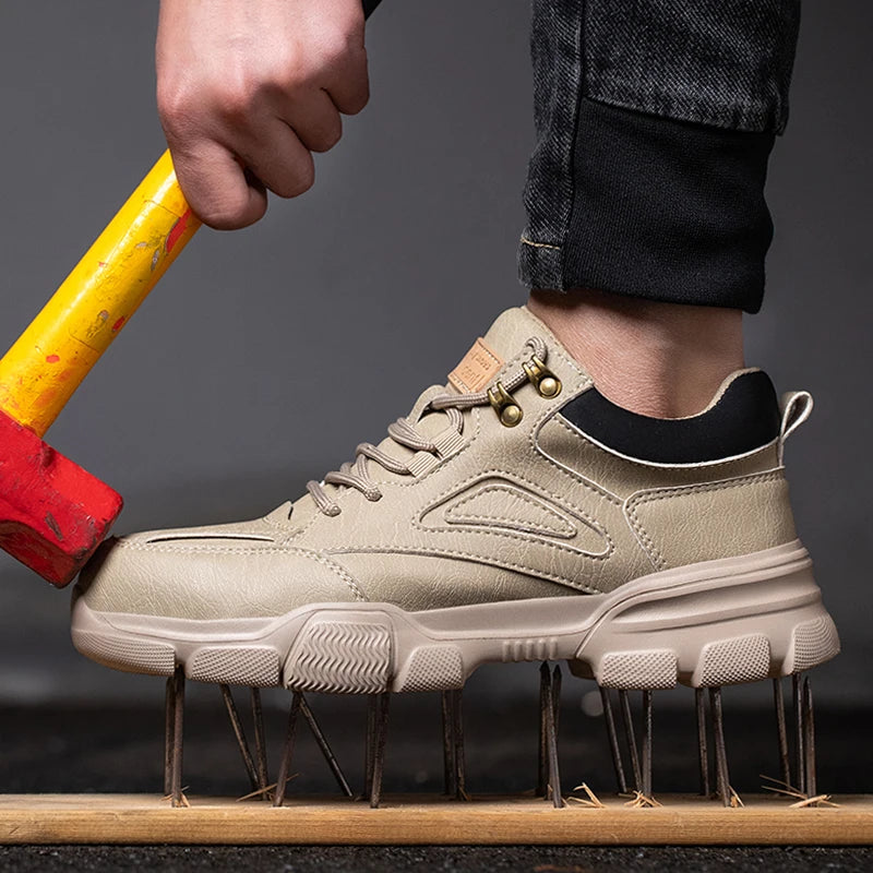Men's Safety Work Shoes - Straight Fit Low Profile