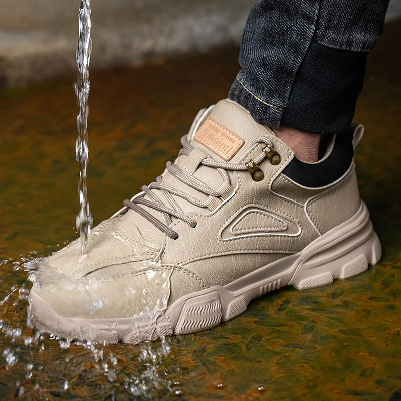 Men's Safety Work Shoes - Straight Fit Low Profile