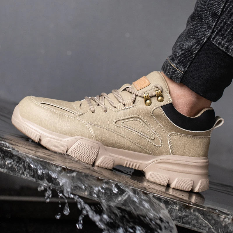 Men's Safety Work Shoes - Straight Fit Low Profile
