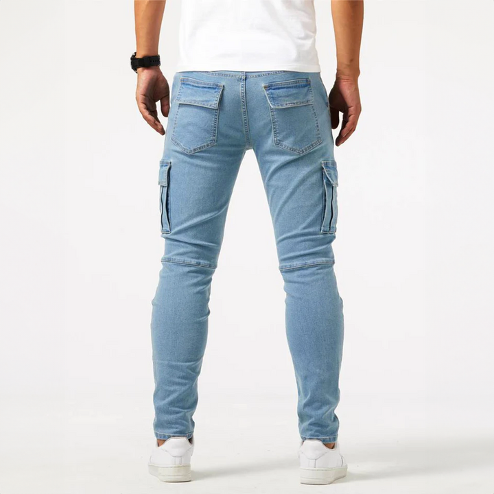 Men's Slim Fit Cargo Pants - Modern Casual Style