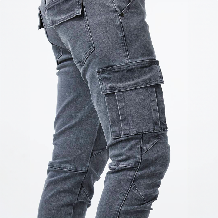 Men's Slim Fit Cargo Pants - Modern Casual Style