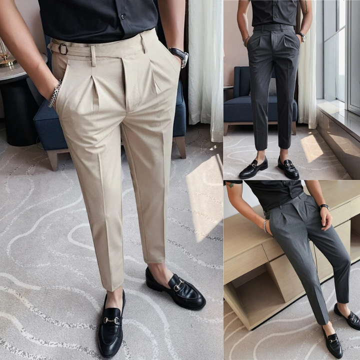Men's Slim Fit Dress Pants - Formal & Casual