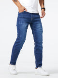 Men's Slim Fit Stretch Jeans - Casual Everyday Wear