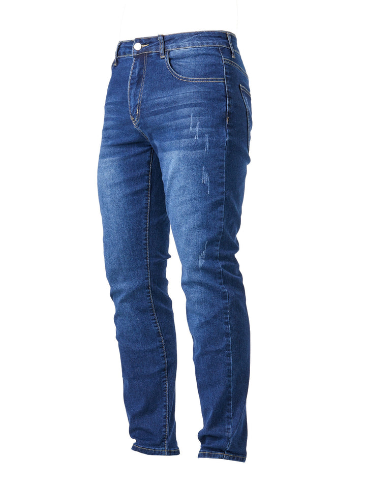 Men's Slim Fit Stretch Jeans - Casual Everyday Wear
